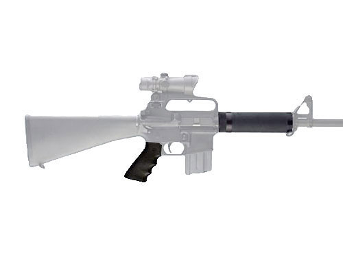 Hogue AR-15/M-16 (Carbine) Kit OM Grip and Free Float Forend - Black