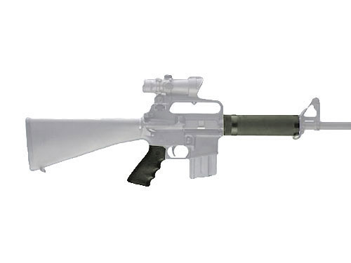 Hogue AR-15/M-16 Kit - OverMolded Grip and Free Float Forend - OD Green