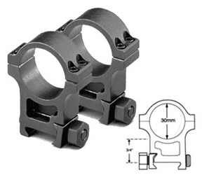 30mm Extra High Tactical Scope Rings