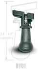 Accu-Shot Precision Monopod (BT01) with Quick Knob Option