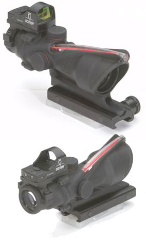 Trijicon ACOG 4x32 Dual Illuminated Red  Crosshair Reticle with 7.0 MOA Docter Optic