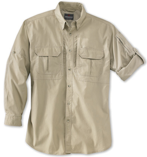 Woolrich Elite Long Sleeve Lightweight Operator Shirt