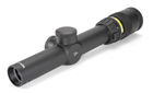 Trijicon AccuPoint TR24: 1-4x24 30mm Riflescope with BAC, Amber Triangle Reticle