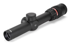 Trijicon AccuPoint TR24R: 1-4x24 30mm Riflescope with BAC, Red Triangle Reticle