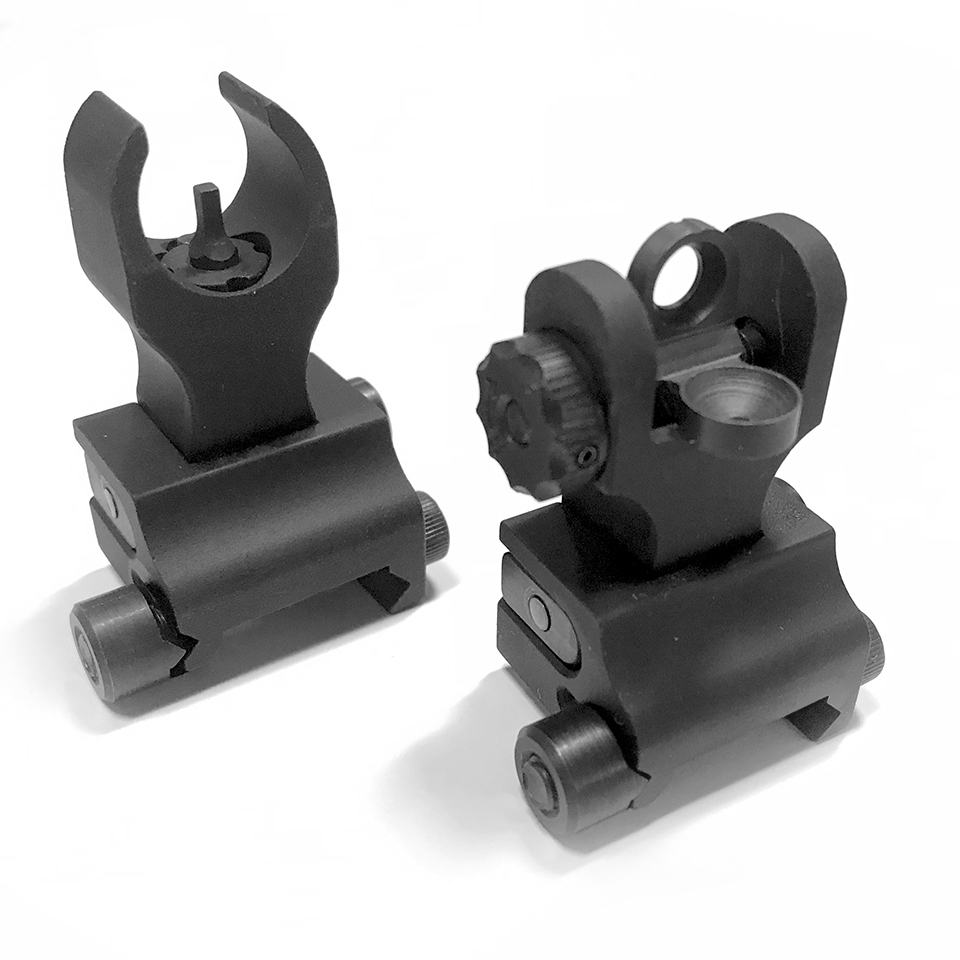 Samson Manufacturing: Manual Folding Sights - Front (HK) & Rear (SP)